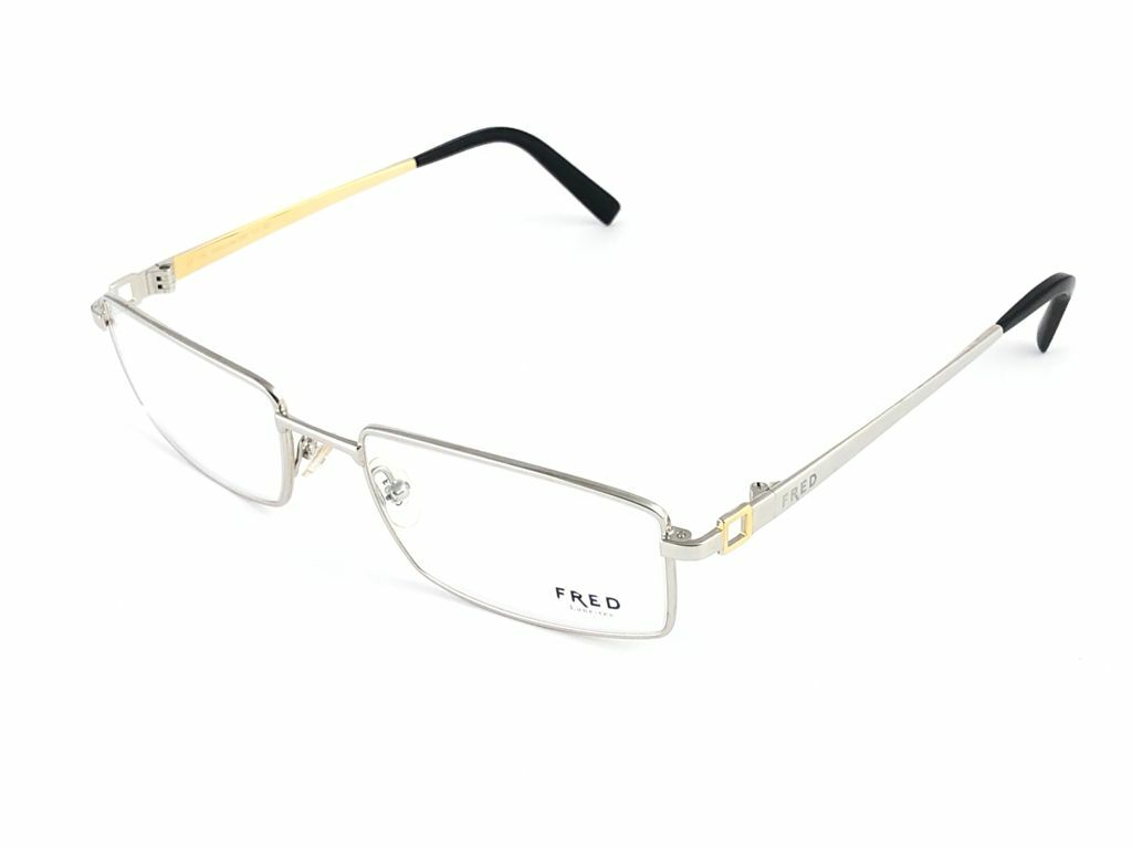 NEW VINTAGE FRED SAINT VINCENT GOLD & SILVER READING RX GLASSES