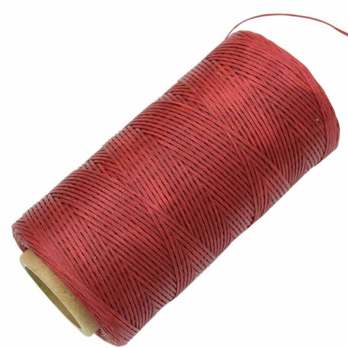 Waxed Thread 1mm/284 Yard Flat Polyester Cord Sewing Stitching Leather Crafts - Picture 14 of 18