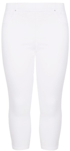 Stretch Denim White Jegging Pull 