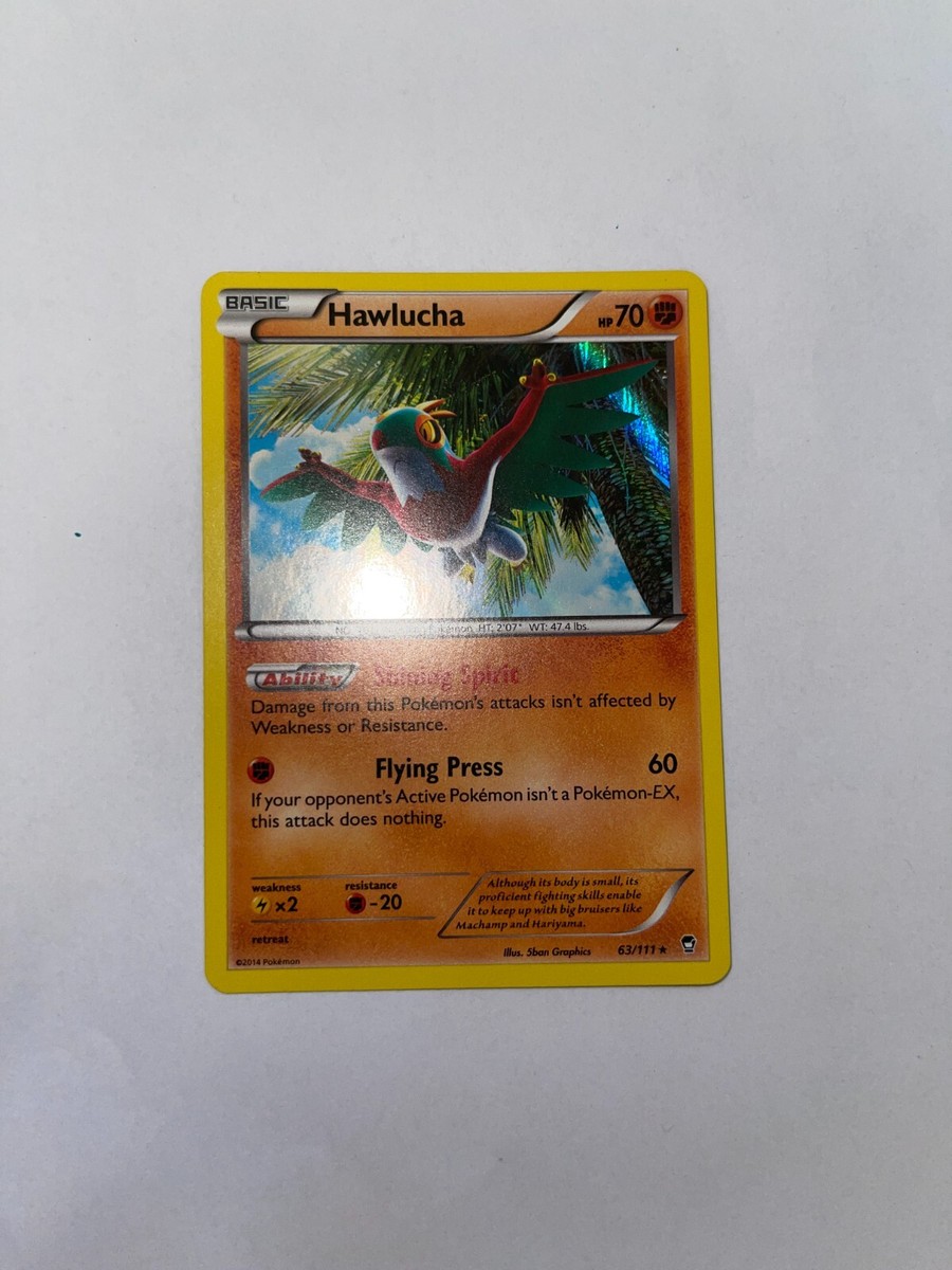 pokemon trading cards - xy furious fists game Scrafty 67/111 Over 110 cards 5 new Pokemon Pokemon - XY Furious Fists