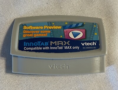 Vtech InnoTab MAX ~ Software Preview: Discover Some Great Games