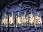 6 TASTESETTER SEASHELL BEVERAGE HIGHBALL GLASSES never used! by SIGMA excellent! — photo 6