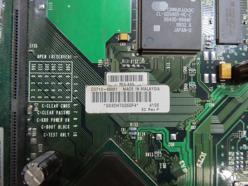 HP D5713-60001 SYSTEM BOARD W/ INTEL PENTIUM II 333MHZ SL2S5 CPU + RAM - Picture 5 of 7