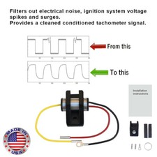 Tach Signal Noise Filter For Gm Hei Msd Holley Speedmaster Oem Tach