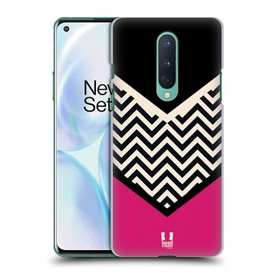 HEAD CASE DESIGNS COLOUR BLOCK CHEVRON HARD BACK CASE FOR OPPO PHONES