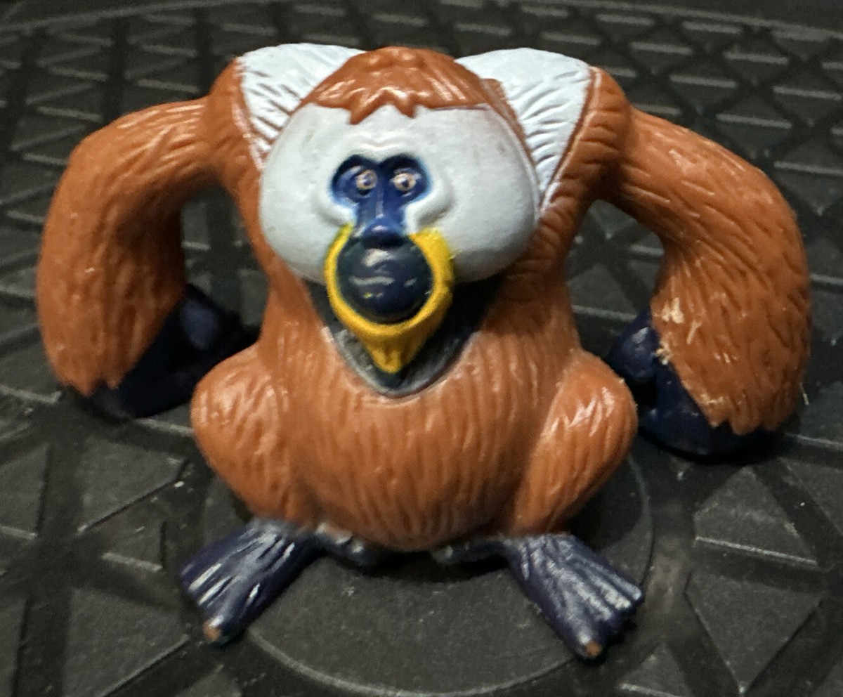 Wild Kratts PVC Toy Orangutan Ape Monkey Figure & Disc Wicked Cool