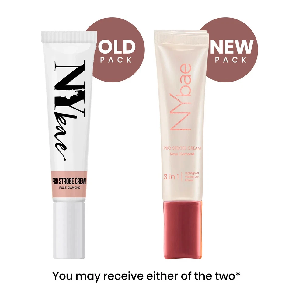 Crema estroboscópica NY Bae PRO imprimación + iluminador + hidratante brillante piel coreana 12 gm Foto 2 de 4