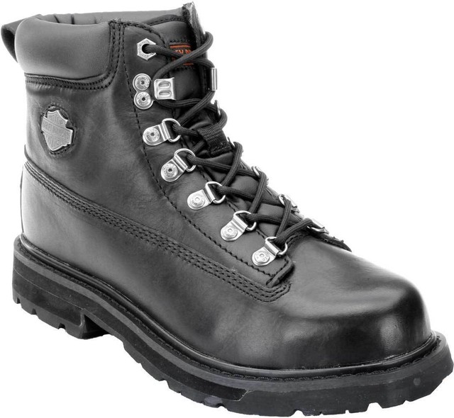 steel toe motorcycle boots
