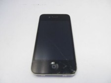 Apple iPhone 4 - 8GB A1349 Black Sprint Smartphone AS IS Cracked PLEASE READ