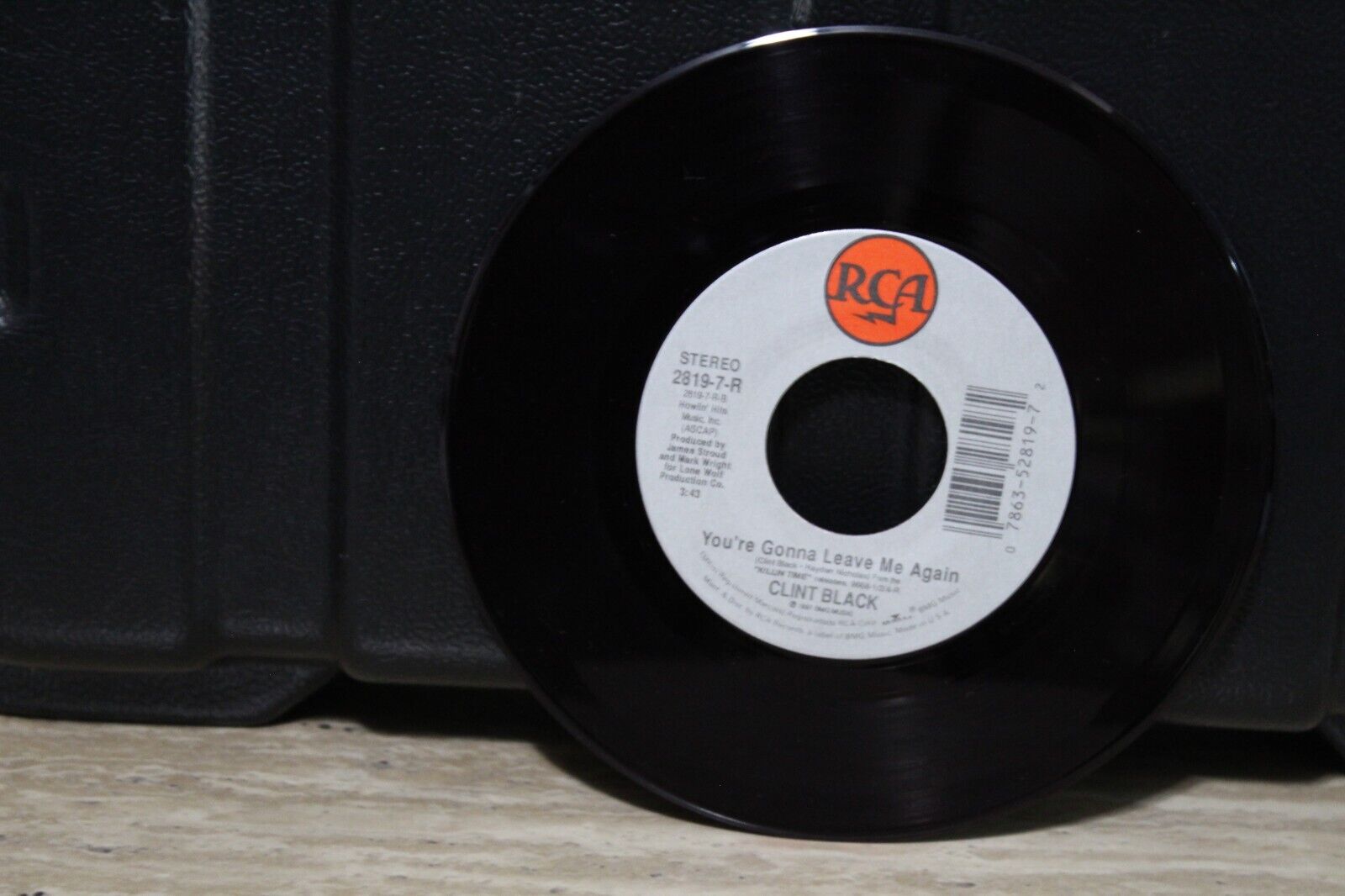CLINT BLACK 45 RPM RECORD...PERKY