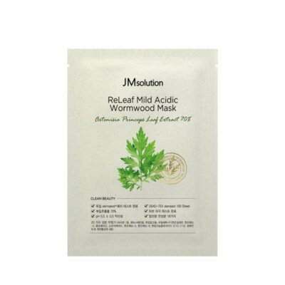[JM Solution] Releaf Mild Acidic Wormwood Mask 30mL (10pcs)