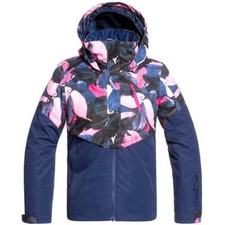 Roxy Girls Frozen Flower Girl Jacket, Ski Winter Jacket, Size XXL 16 Girls NWT