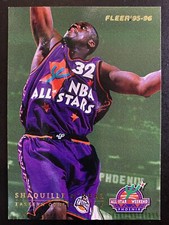 Shaquille O'Neal Hakeem Olajuwon 1995-96 Fleer Basketball NBA All-Stars #3