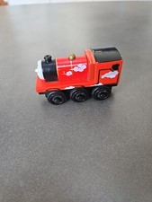 THOMAS  FRIENDS WOODEN RAILWAY ROLL N  WHISTLE JAMES BDG14 3403KQ 2012 MATTEL 