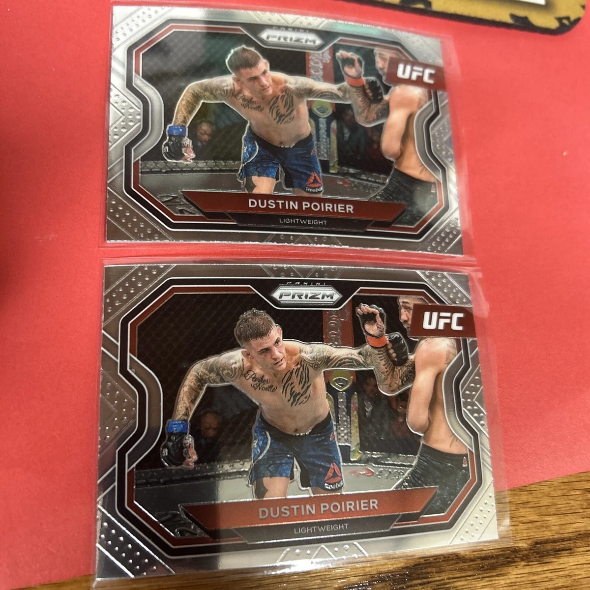 ufc prizm ダスティン・ポイエー　ダスティン・ポワリエ　サインカード UFC ダスティン・ポワリエ ダスティン・ポイエー Optic サインカード