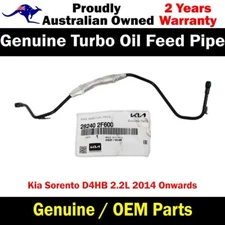 Turbo Pros Genuine Oil Feed Pipe For Kia Sorento D4HB 2.2L 2014 Onwards