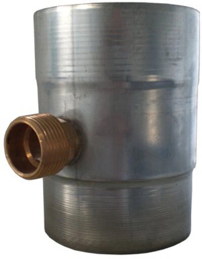 SAREI Regenwassersammler Zink 100 mm