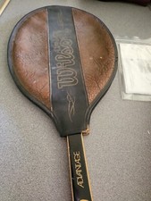 Wilson advantage blemish light 4 5/8 tennis racket with case