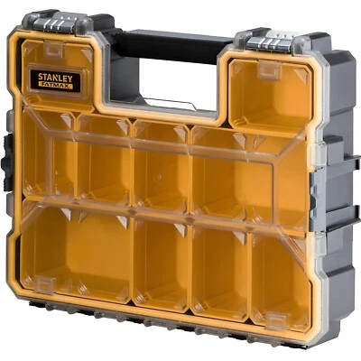 STANLEY FATMAX Waterproof Tool Organiser – 10 Removable Storage Compartments