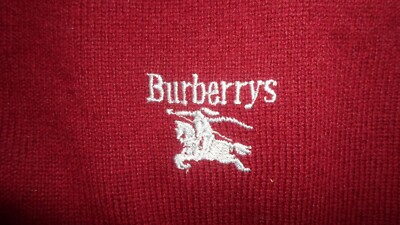 BURBERRY Herren Sweater Strickpullover Cardigan Longsleeve Pullover Pulli L 54