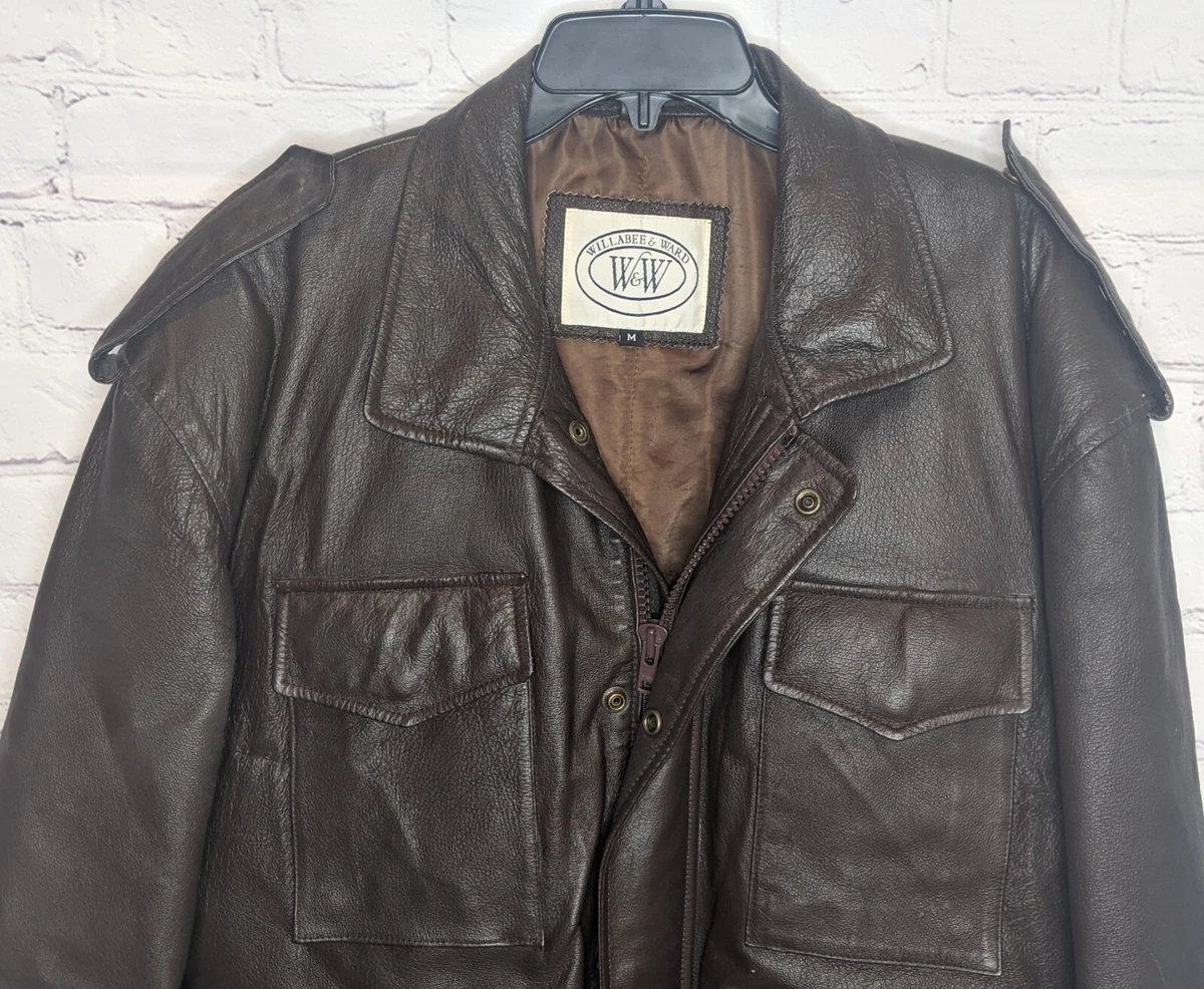 M65 store leather jacket
