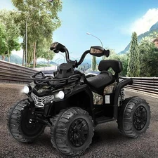 PRORIDER 12V Kids Ride On ATV Electric 4-Wheeler Quad 2 Speeds