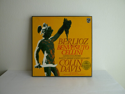 Berlioz Benvenuto Cellini Colin Davis BBC Symphonie  Erstaufnahme Philips