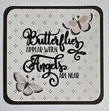 Butterflies Title. Scrapbook, Card Making Paper Piecing