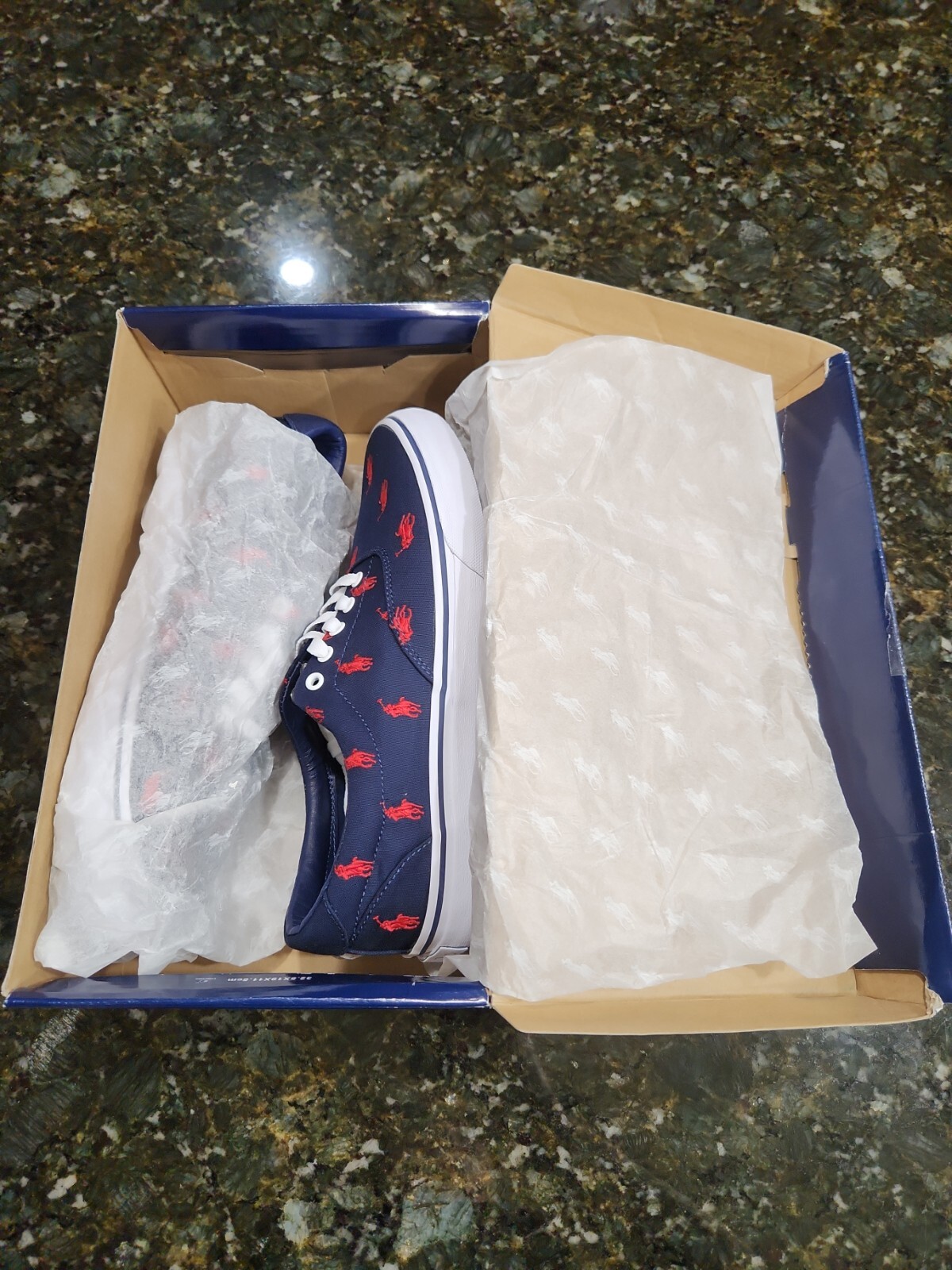 Sneakers scarpe da uomo POLO RALPH LAUREN Athletic ALL OVER PONY 9 5 THORTON