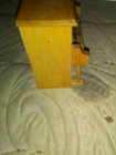 Vintage Piano Music Box With Piano Bench Wooden 5 Inches Long — photo 6