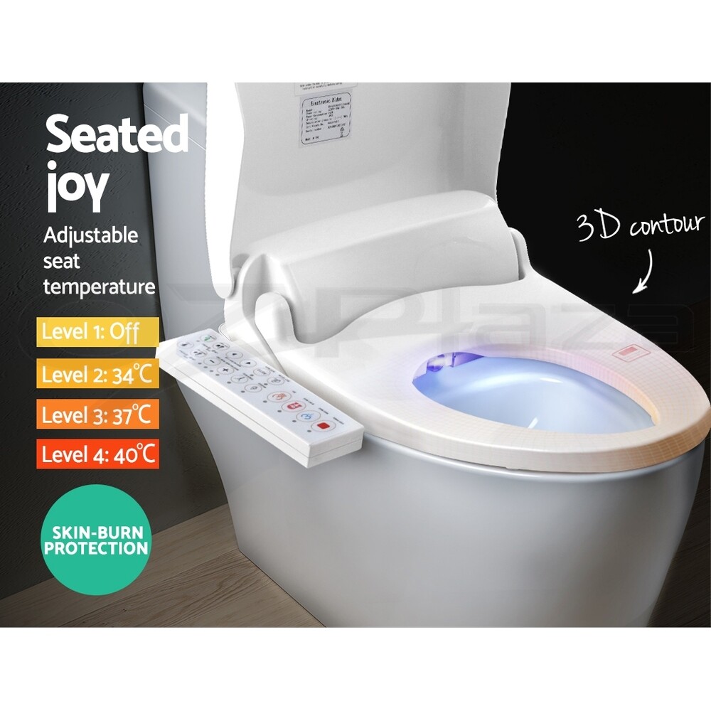 Cefito Bidet Electric Toilet Seat Cover Electronic Seats Smart Wash