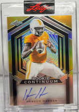 Hendon Hooker 2023 Leaf Rookie Continuum Autograph Auto #'d 66/102 - TENNESSEE