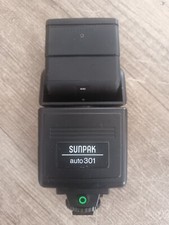 Sunpak Auto301 Wtykowa lampa błyskowa, obrotowa o 90°, zniżka, rozdzielczość 