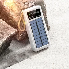 20000Super Power Bank with Built-in Cable Fast Charging Power Bank for CellPhone