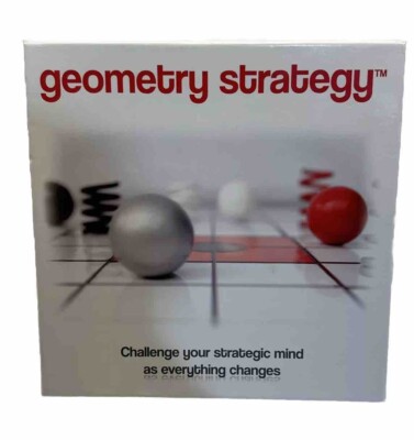 Geometry Strategy Board Game Challenges Mind 2015 Bright Sweden Complete (s)