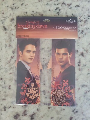 Hallmark Twighlight Breaking Dawn Bookmarks   4 Pack   New In Package   