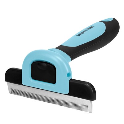 Maxpower Planet Pet Grooming Brush - Deshedding Tool for Blue (Most Popular) 