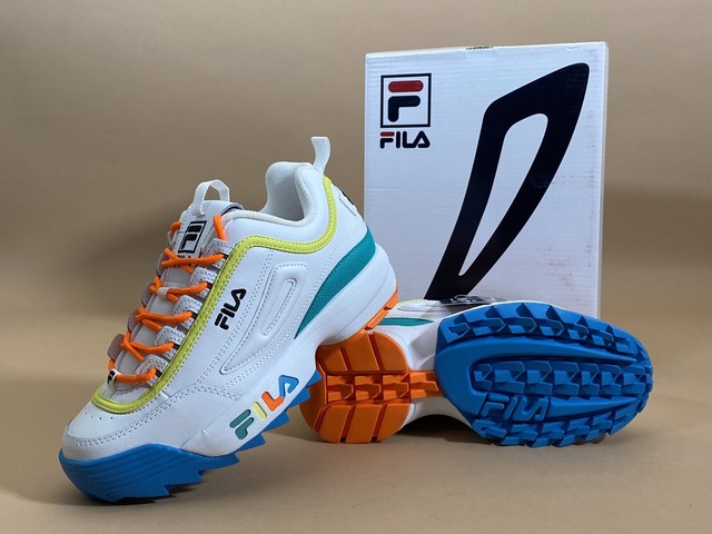 fila disruptor 2 triple white
