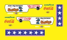 Universal Water Slide Decals For Hot Wheels '55 GASSER MONGOOSE V1 Snake 289