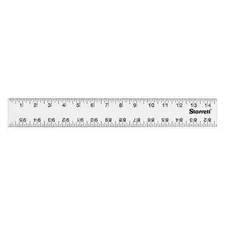 Starrett Ase-96 Aluminum Rule Straight Edge, 96"