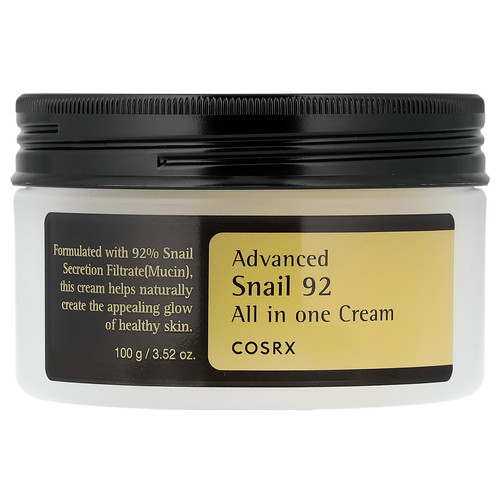 Advanced Snail 92, All in One Cream, 3.52 oz (100 g)