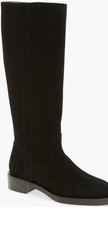 Stuart Weitzman Lenora Flat Knee High Boot Bl...