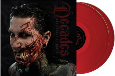 Motionless In White - Decades Exclusive LIMITED Translucent 2 Red Vinyl LP NEU