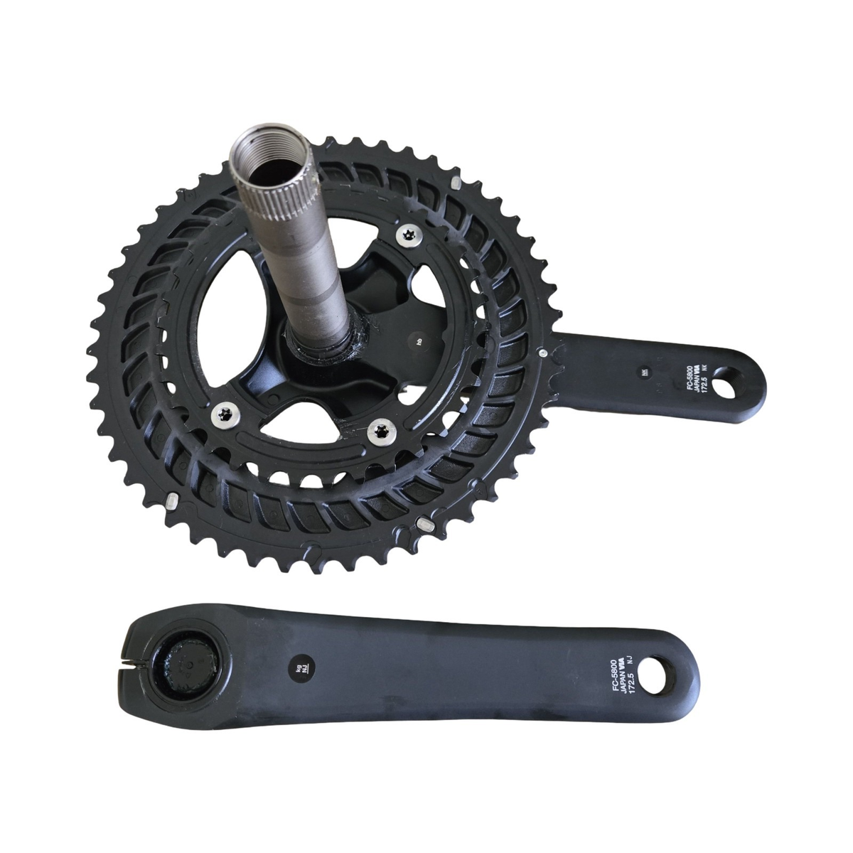 パーツ SHIMANO - FC-5800 172.5 50-34 SHIMANO 105 Crankset FC-5800 11 speed 50-34T 172.5mm NBTO