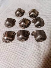 Eight Chrome Amp/Cabinet Metal Corners 8pcs