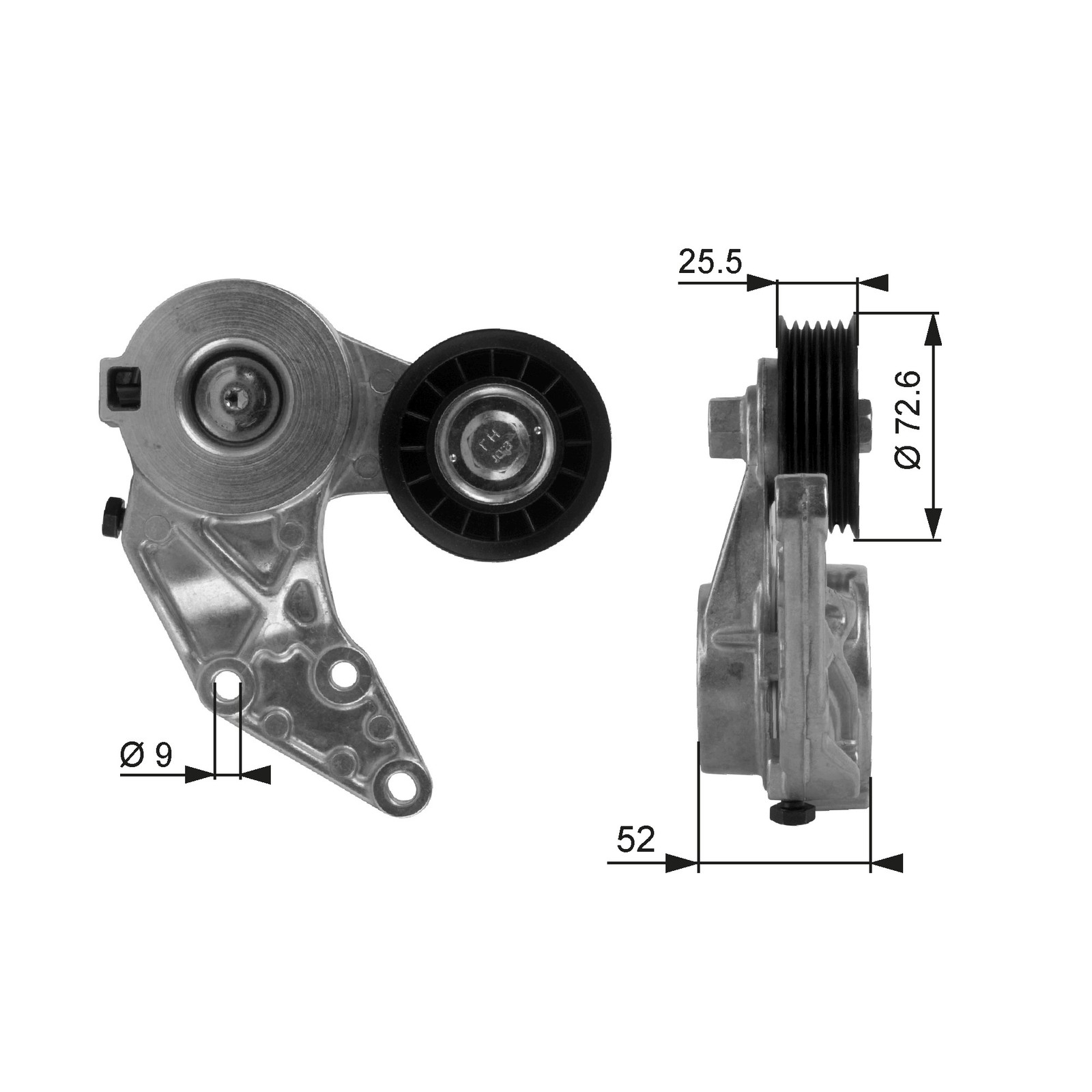Gates T38377 DriveAlign Tensioner - Image 16