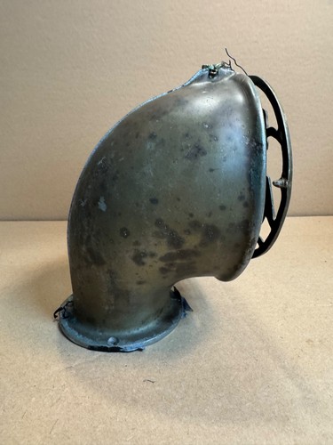 ⛵ Vintage Solid Brass Marine Cowl Vent w/trivet? attached? Nautical. - Picture 10 of 16