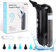 Electric Ear Wax Removal Kit Water Powered Cleaner Safe and Effective...