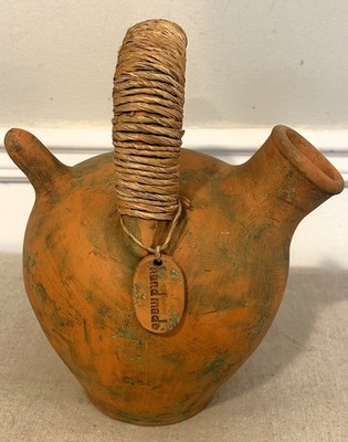 VINTAGE TUSCANY TERRA COTTA WATERING JUG