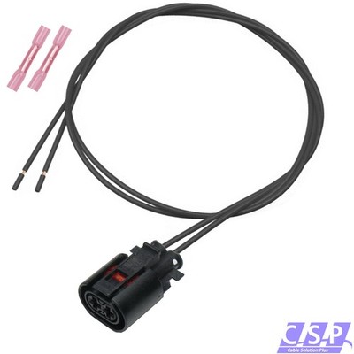 Reparaturset Kabelsatz 2-polig wie VW AUDI 357973202 / 6N0927997A Steckverbinder